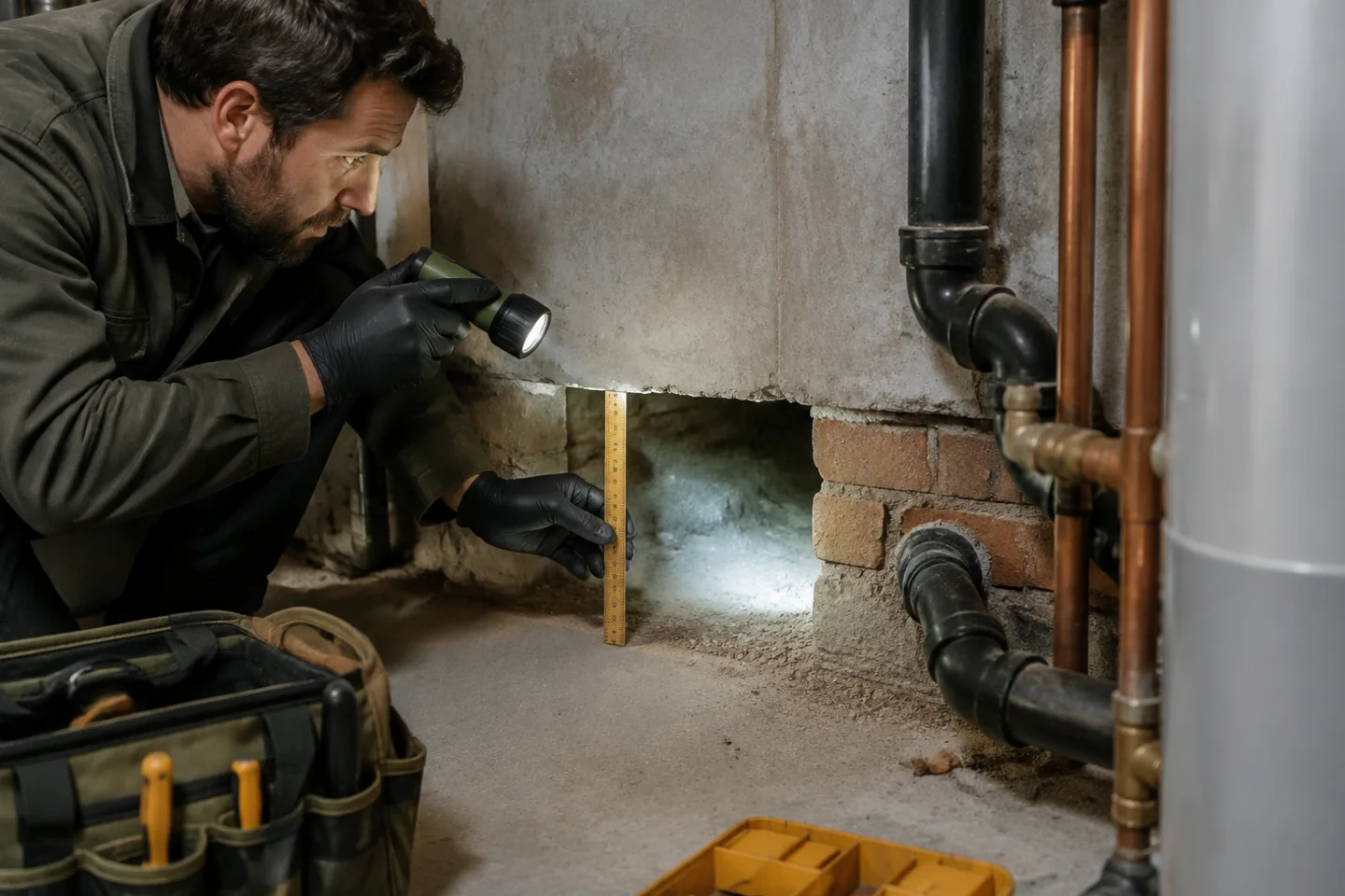 Mouse entry points in Toronto houses: inspection and exclusion planning